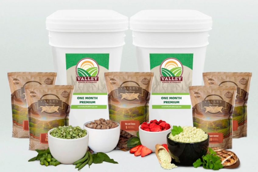 Valley Food Storage - Long Term Freeze Dried Food Kits - Planet Organics