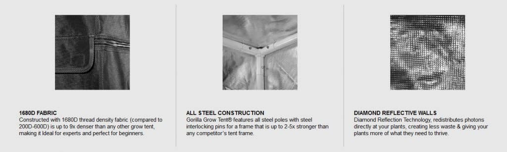 gorilla tent build quality