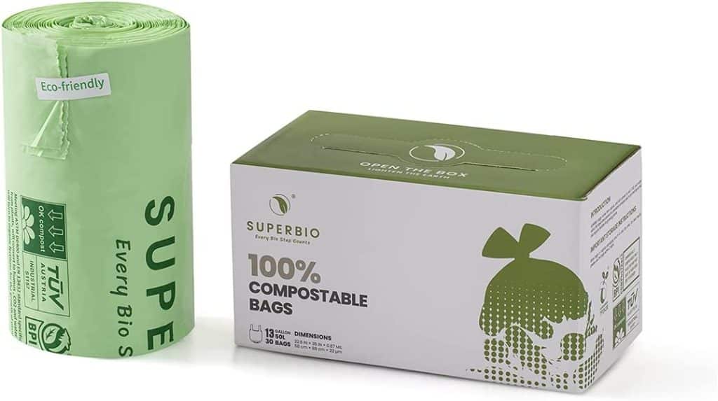 Superbio trash bags