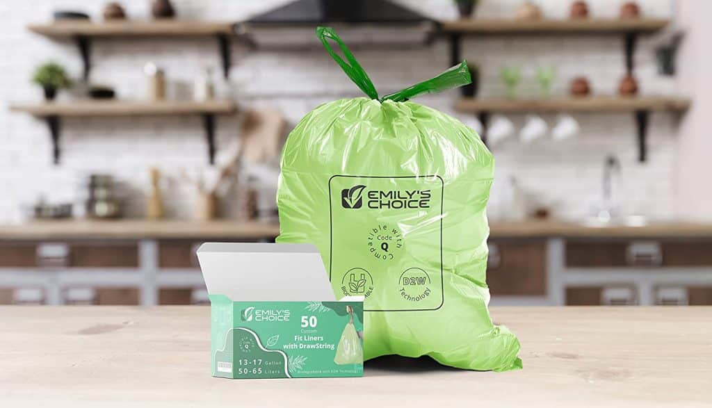 what are biodegradble trash bags