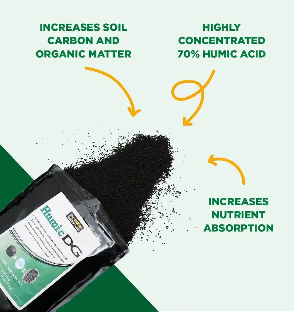 organic humic acid soil amendment